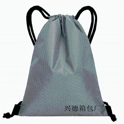 双肩包防水口袋运动健身涤纶布袋