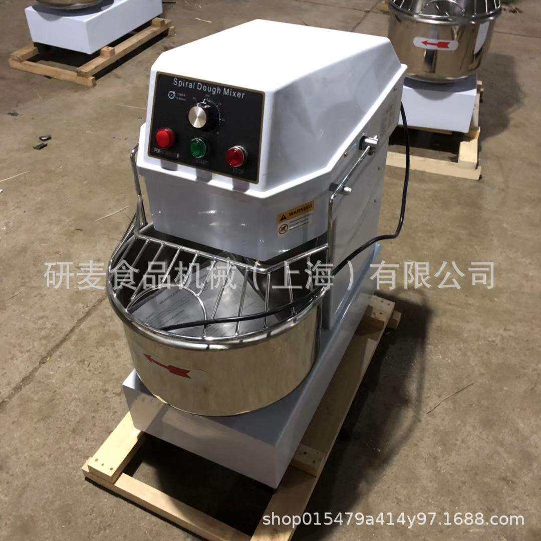 商用20升和面机揉面设备 可改电压110V 8公斤面粉搅拌机英文面板