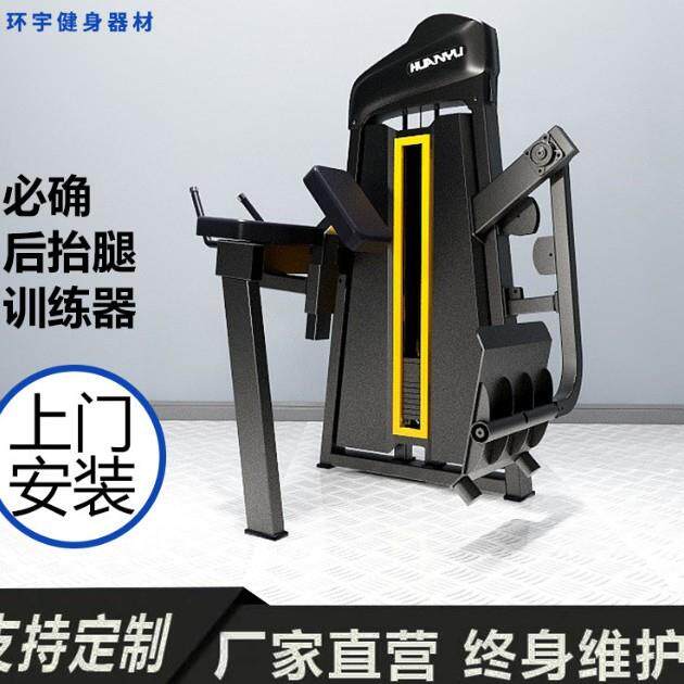 健身房商用插片后抬腿训练器腿部腹部全套力量健身器材器械多功能