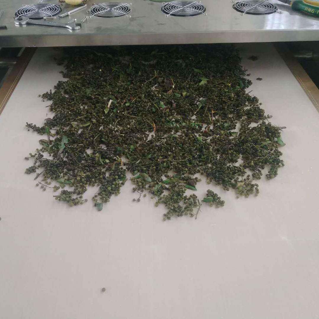 麻椒微波烘干提香杀菌设备微波隧道式烘干机麻椒微波烘干机