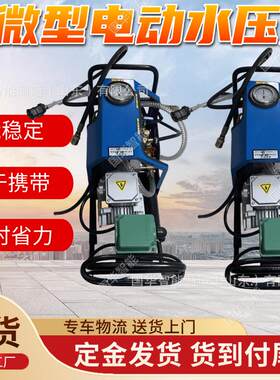 便携式电动水压泵 国华智能重量轻工作稳定 LB-7防爆水压泵