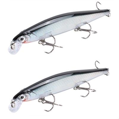 Minnow Fishing Lure 11cm 7.5cm sinking Wobblers Pesca Artifi