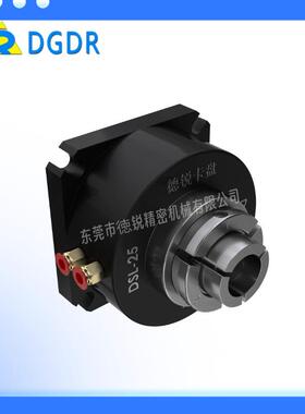 台湾省DSL-25大行程2.5mm固定式气动夹头钻孔攻丝气压卡盘