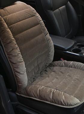 汽车坐垫冬背季毛厚通绒腰靠小蛮腰用座垫套加保暖防滑eric0822靠