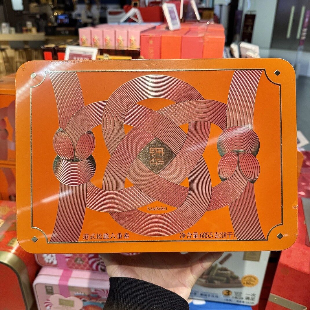 ole精品超市代购锦华港式松脆六重奏(饼干)685.5g