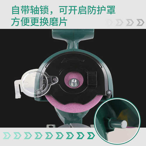 磨机机链锯伐专业链条打磨锯齿链链锯电动磨油锯家用台式伐电