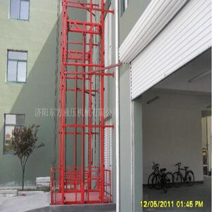 降梯大吨位台简易货梯载货OEJ升 升降货双链条液压升平固定导轨式