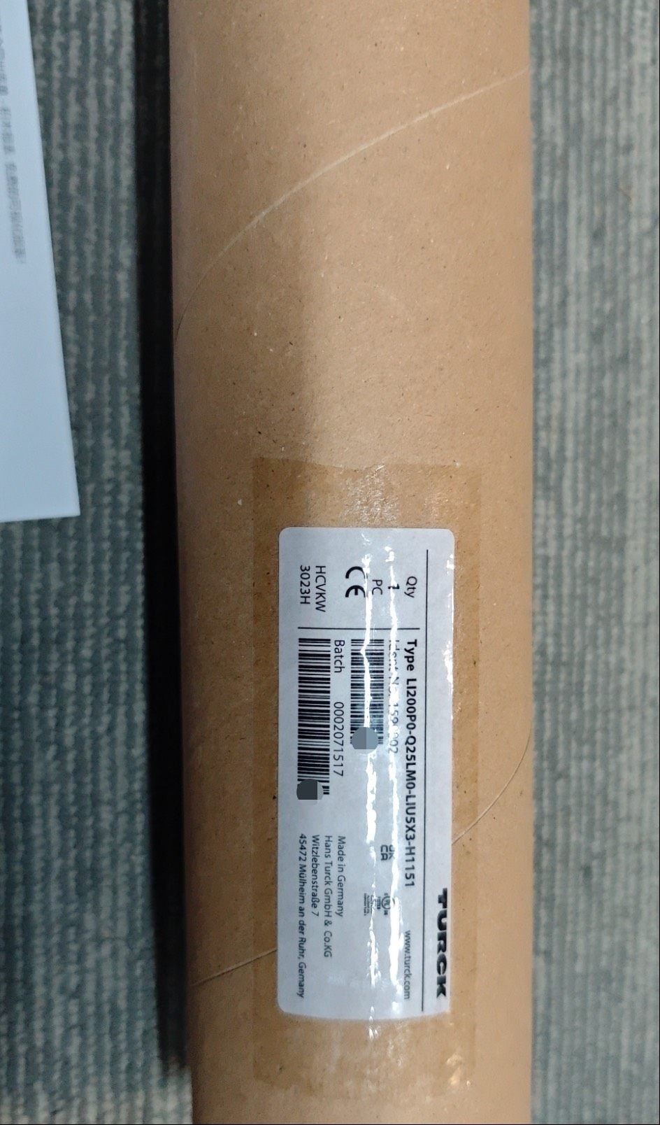 图尔克 LI200P0-Q25LM0-LIU5X3-H115