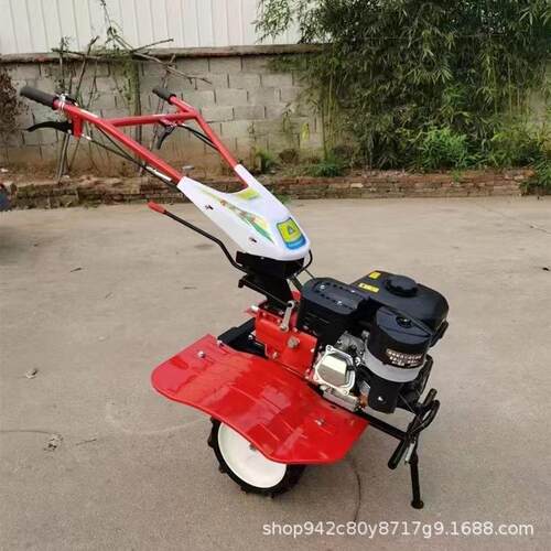 汽油农用除草旋耕机手扶果园开沟翻地机自走式四驱两驱微耕机