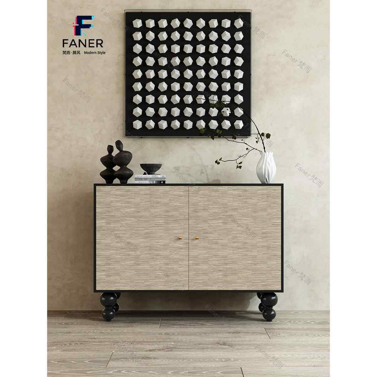 现代简约柜子储物柜家用多层餐边柜收纳柜一体靠墙实木玄关柜边柜,住宅家具,餐边柜,淘宝优惠券,粉丝福利购,淘宝优惠卷