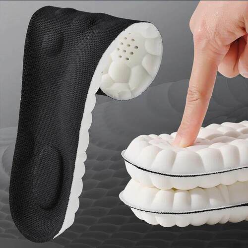 High elasticity latex sports insoles soft insoles arch suppo