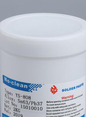 量大价优有铅锡膏Sn63Pb37免清洗焊锡膏LED锡膏熔点183℃