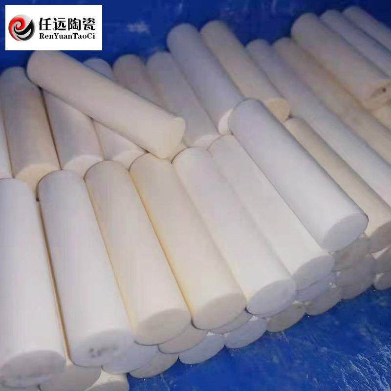 厂家定制99氧化铝陶瓷管陶瓷棒 高耐磨高精密绝缘陶瓷件加工定制