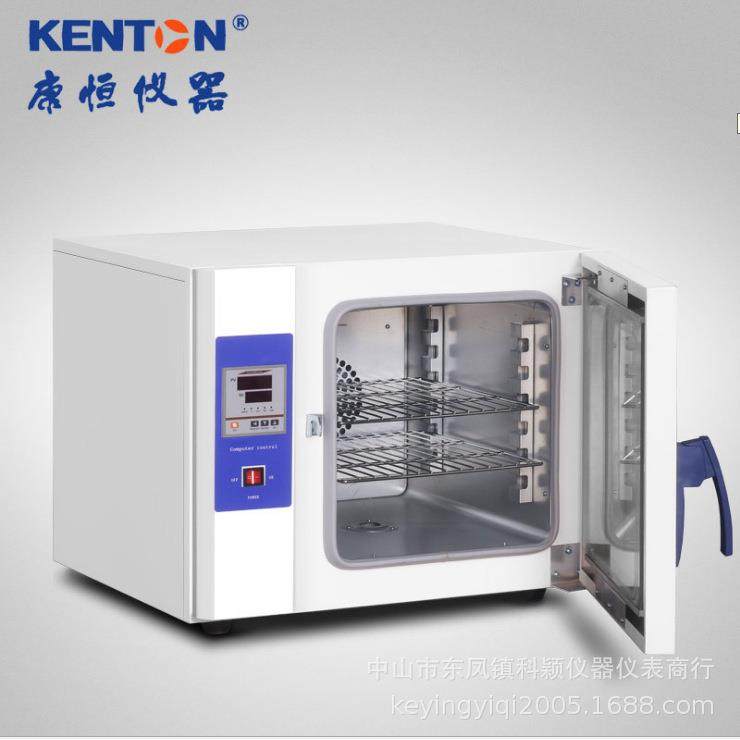 KH-75A数显电热恒温鼓风干燥箱烘箱工业烤箱烘干箱镀锌内胆
