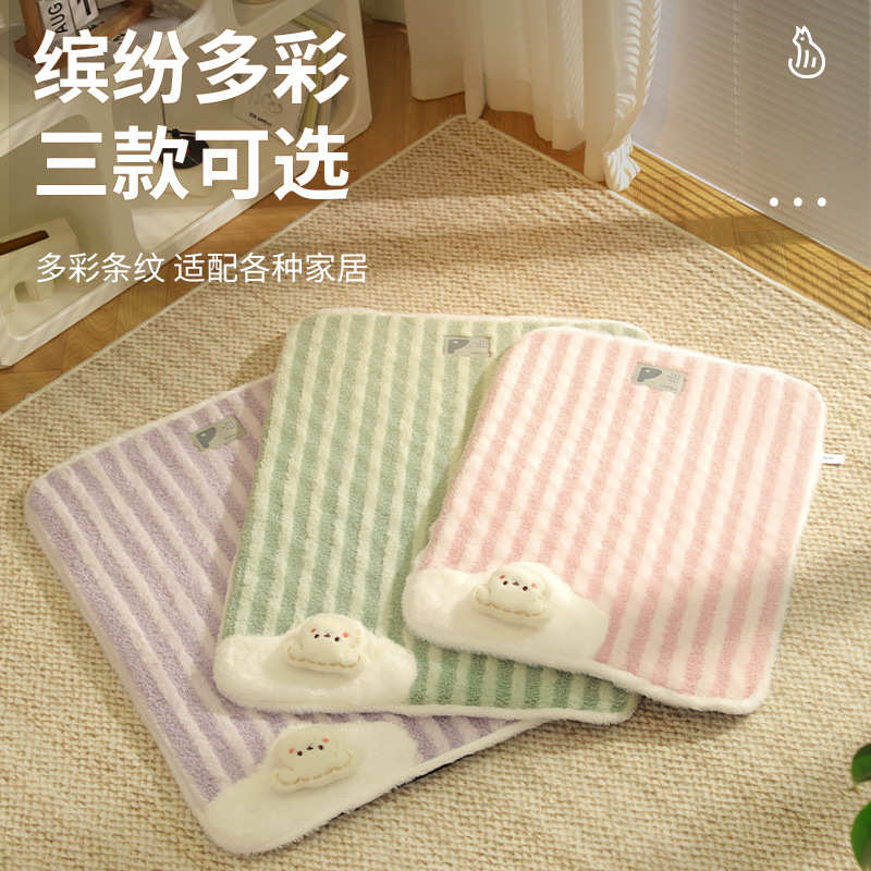 宠物专用地垫猫咪垫冬天床垫冬季毯子地毯猫垫子四季通用狗狗睡垫