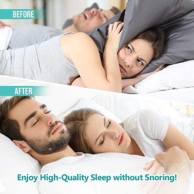 Silicone Magnetic Anti Snore Stop Snoring Nose Clip Sleep