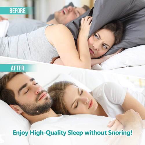 Silicone Magnetic Anti Snore Stop Snoring Nose Clip Sleep