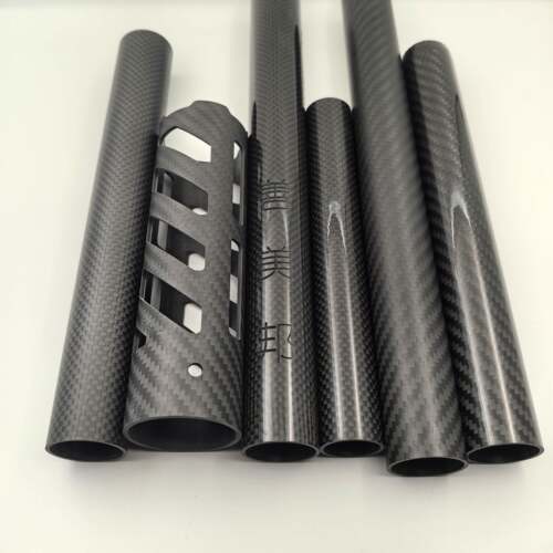 3K高强度碳纤维空心管壁厚1MM长度1米 1.2米 1.5米 外径28MM-51MM
