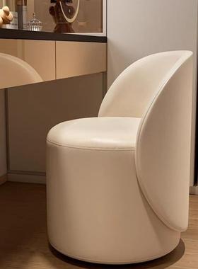 旋转梳妆化妆凳家用梳妆台卧室简约圆凳靠背网红客厅化妆凳子椅子