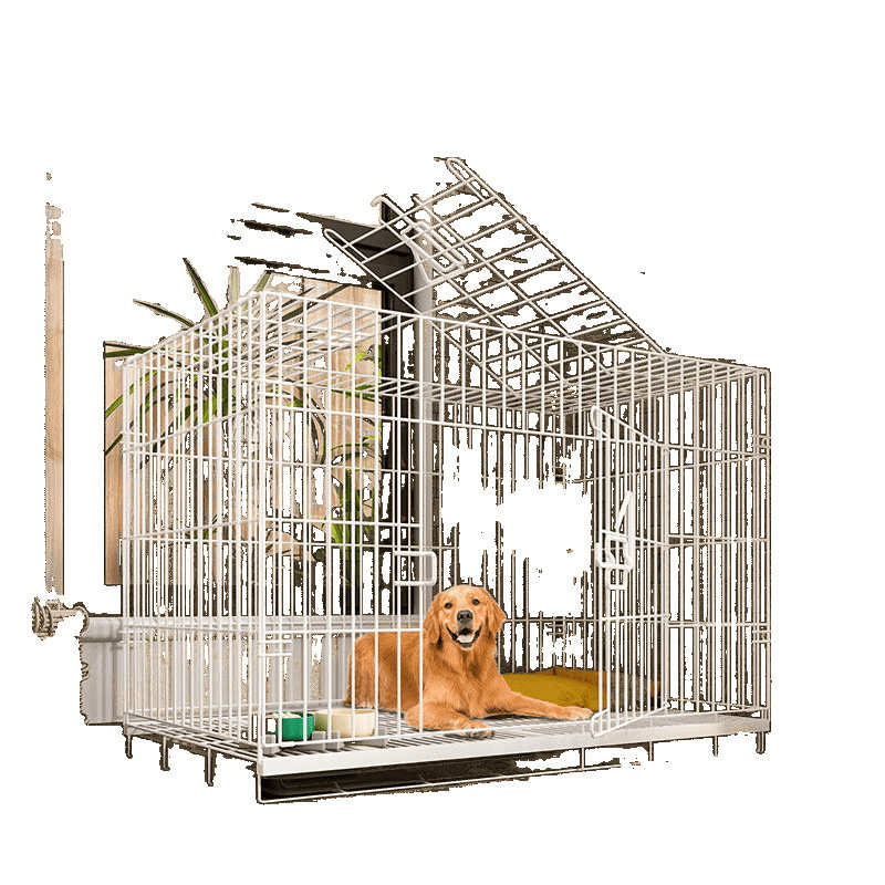 狗笼子中大型犬家用超大室内带厕所分离泰迪金毛狗屋狗窝猫笼