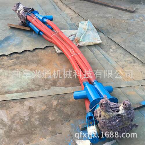 长距离软管式绞龙吸粮机 3米、4米、5米、6米长蛟龙抽粮机