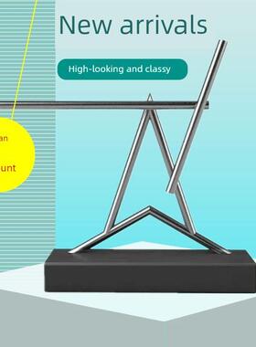 简约牛顿混沌摆永动机金属摆件办公桌装饰招财礼品高颜值高端网红