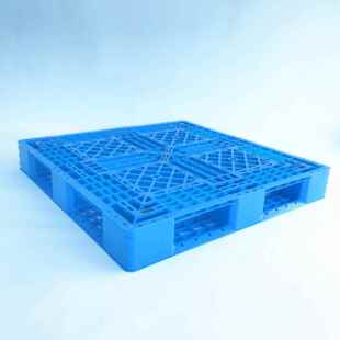 格田字塑料托盘1.1 1.1出车口IPZ叉卡托盘仓网库防潮板黑色塑胶垫