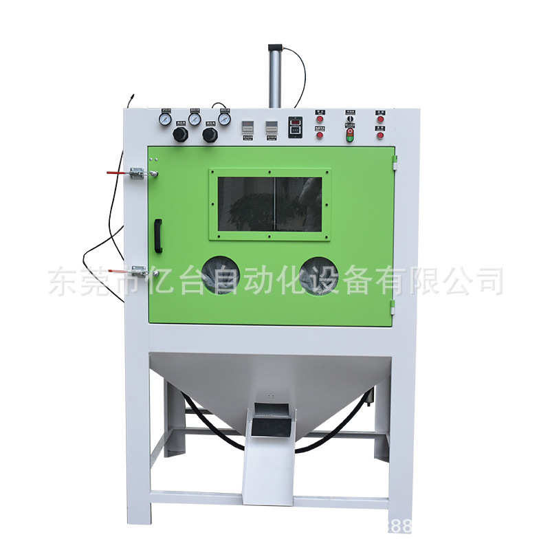 亿台  滚筒式自动喷砂机厂家 小型自动喷砂机价格 五金喷沙机价格