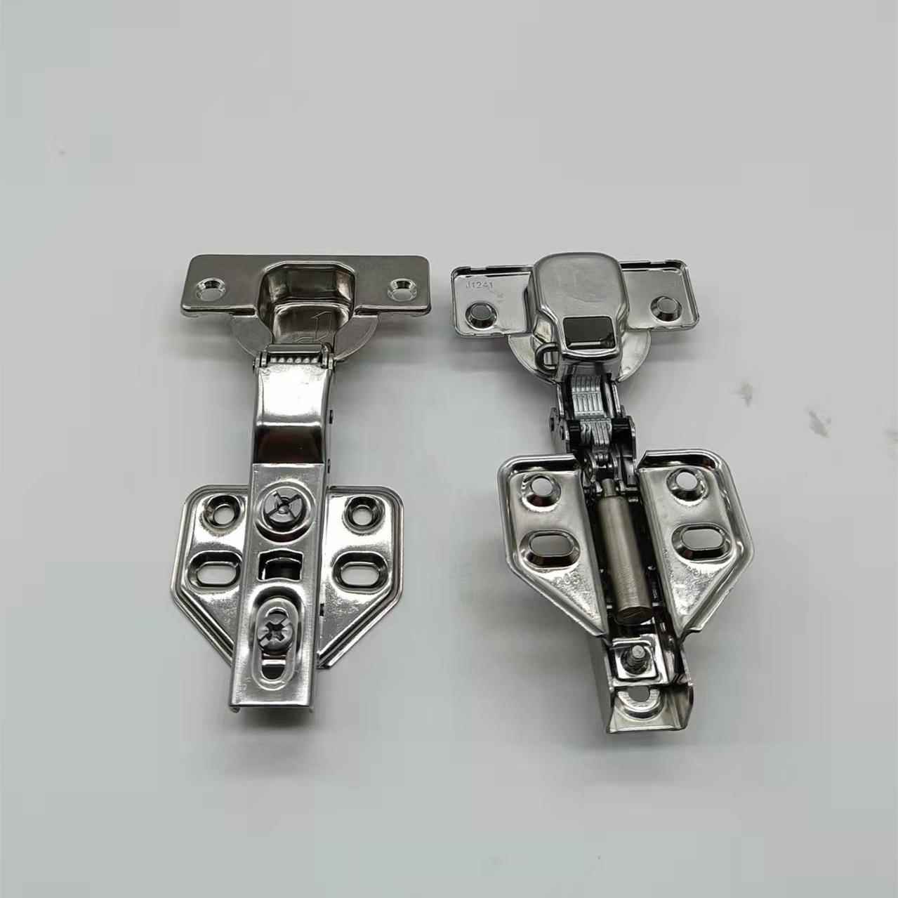 阻卓4业30不锈UMS钢柜橱衣门脱卸合页尼液压缓冲可泡水永不生锈铰