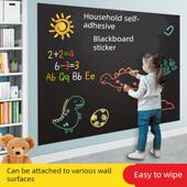 黑板墙贴家用儿童可移除不伤墙粉笔在墙上学习培训写字板画画涂鸦