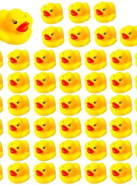 20-300pcs Baby Bath Toys Swimming Pool Bathing Ducks Water G