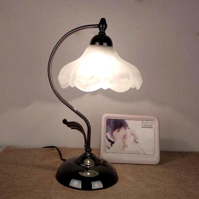 高档美式乡村复调古床中头灯欧式园卧田室客厅书房灯式古典铁艺光