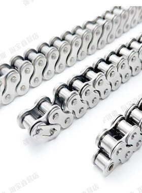 316不锈钢滚子传动炼条4分08B08A 5分10A10B 6分12A12B1寸16A16B