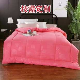 简约酒店家用纯棉羽丝绒被芯加厚被子定制礼品被厂家供应
