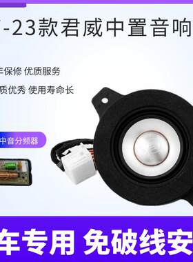 适用别克新君越君威17-24款汽车音响喇叭改装升级加装仪表台中置