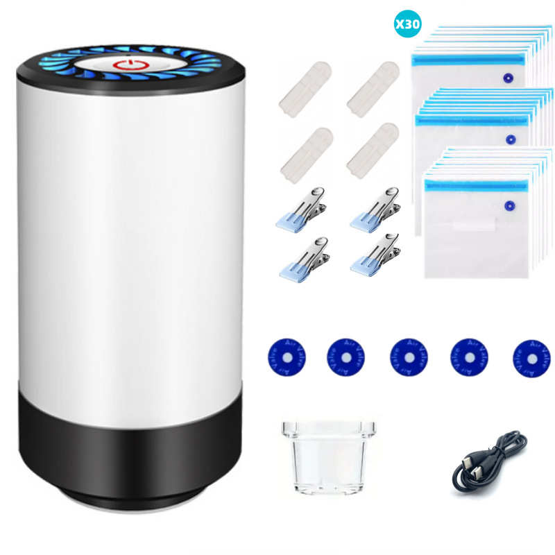 电动食品密封袋手持真空机真空泵抽收纳家用真空机便携式机保鲜