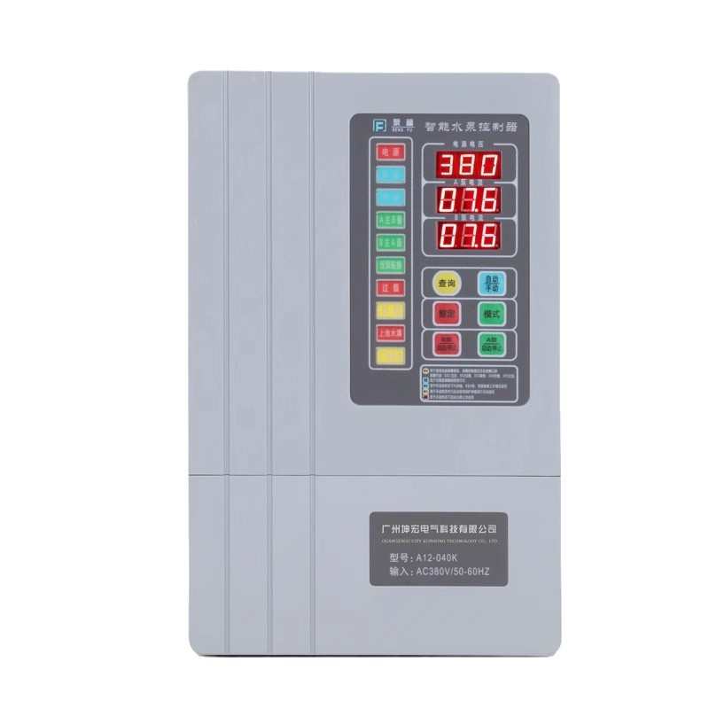 外贸全自动上水塔380V三相智能水泵控制箱液位水位控制器家用排污