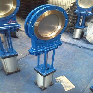 16气动刀型闸阀304不锈钢316浆料阀大口径暗杆刀闸阀凯鑫特 Z673H