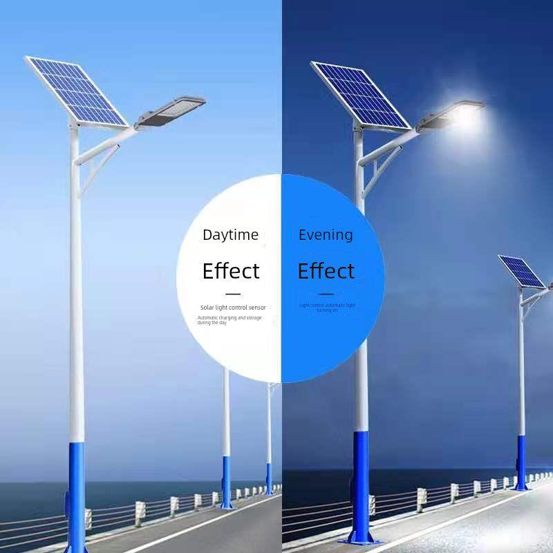 户外灯新农村太阳能路灯6米超亮高杆庭院灯led路灯杆乡村全国发货