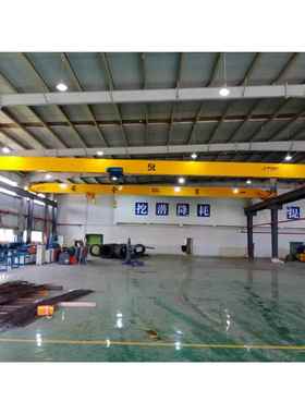 2_吨梁桥式起机车间单607用小型行吊_欧重式电动小行车5t