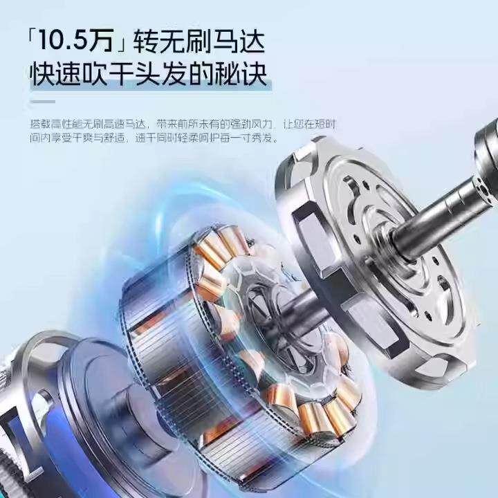超人RD1675高速电吹风负离子家用大功率便携式护发吹风机中空大风