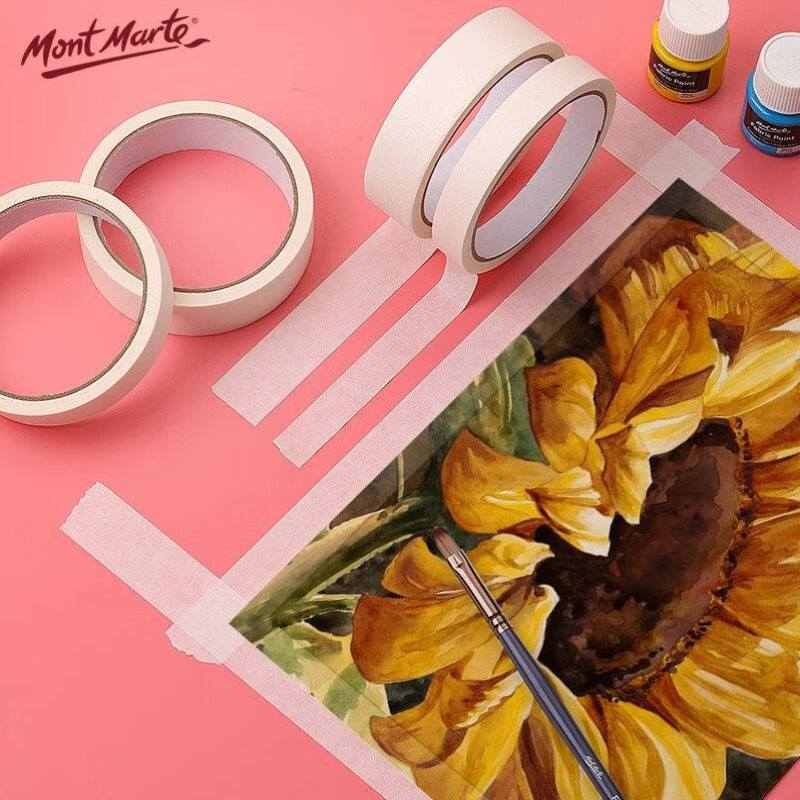 蒙玛特MontMarte纸胶带10卷1.5cm*14米美术画画美纹胶素描水彩