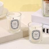 香薰油蜡烛杯熏精香伴氛节日MODERN 饰摆件小众高级手礼香熏蜡 G装