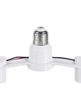 Convert Lamp Head Dual Heads Holder Base LED Bulbs