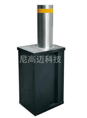 周口小学校门防恐液压桩小区停车场地桩路障全自动升降柱电动液压