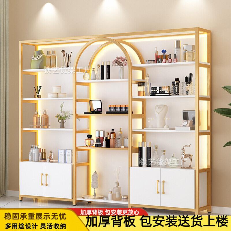 商用展示柜鞋架产品美容院展示架货架盲盒收纳甲油胶置物架理发店