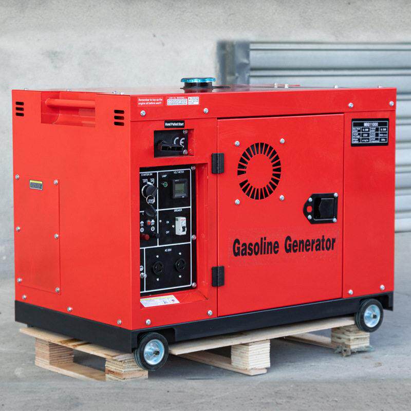 5~10kw静音汽油发电机组相220v小型移动三相380双电压工业级8kw