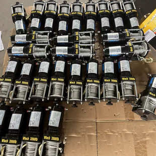 电动绞盘12v越野车自救汽车牵引24v电动葫芦随车车载吊机