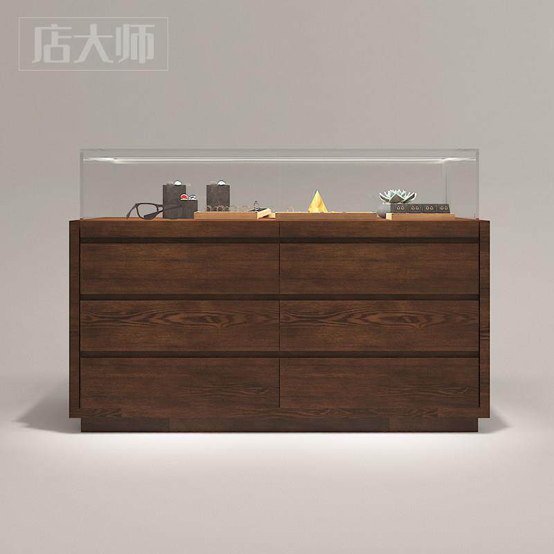 珠宝首饰柜台样品展览商场玻璃柜展示柜陈列柜朱砂佛牌陶瓷古玩柜