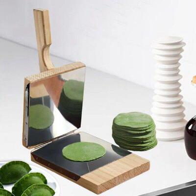 Wooden Tortilla Press Maker Dumpling Skin Maker Presser